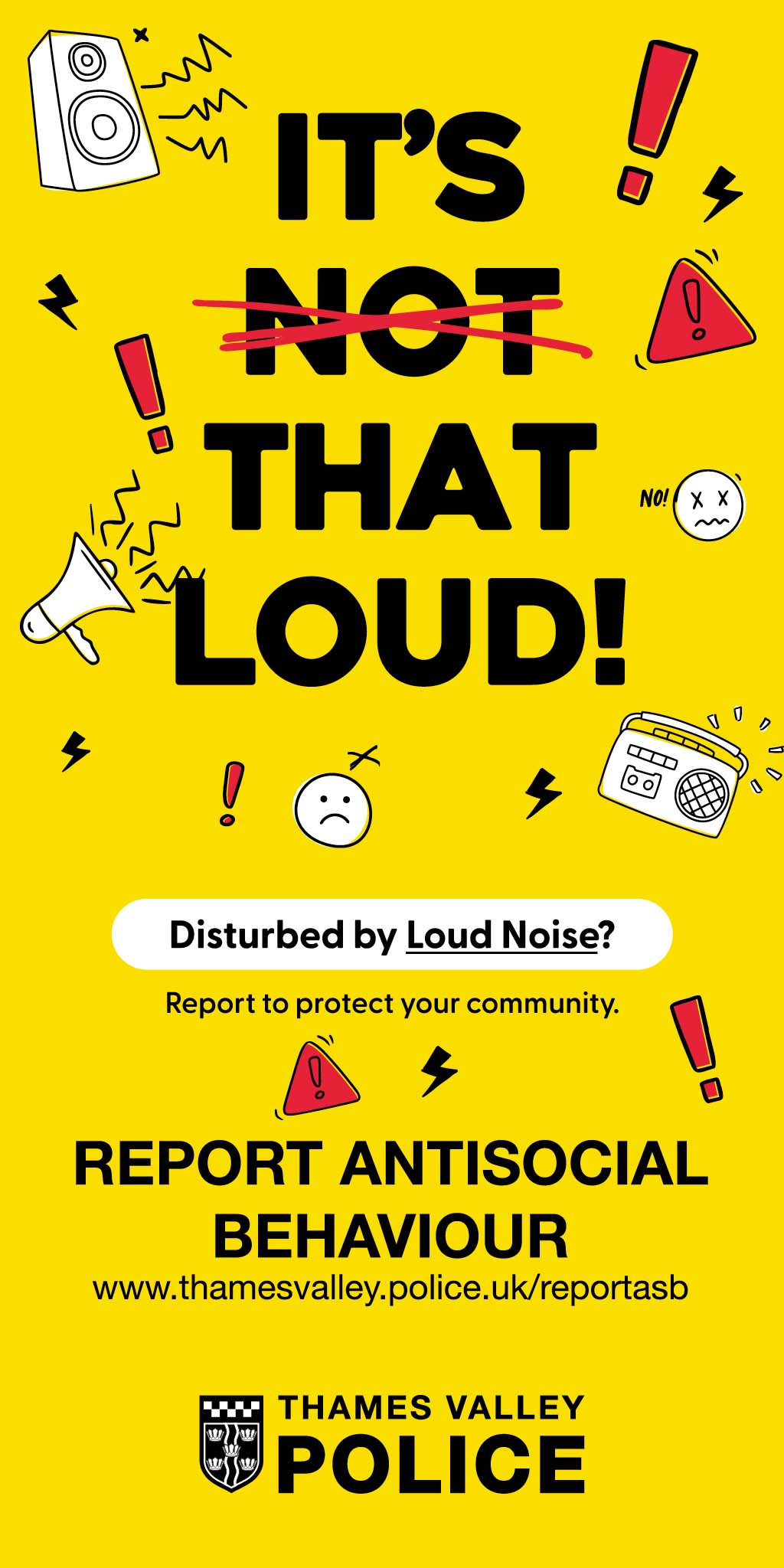 It's that loud