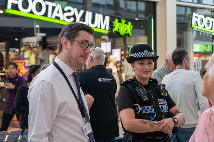 Day of action reinforces support for domestic abuse victims in Milton Keynes 