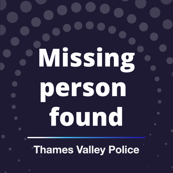 Missing man found – Bracknell 