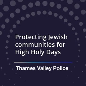 Increased protection of our Jewish communities during High Holy Days